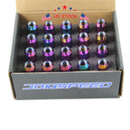 Set of 4 Extended Forged Aluminum Tuner Racing Lug Nuts for JDM Vehicles