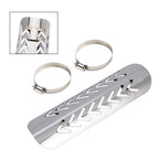 Steel Exhaust Muffler Pipe Heat Deflector Cover for Motorcycle Scooter