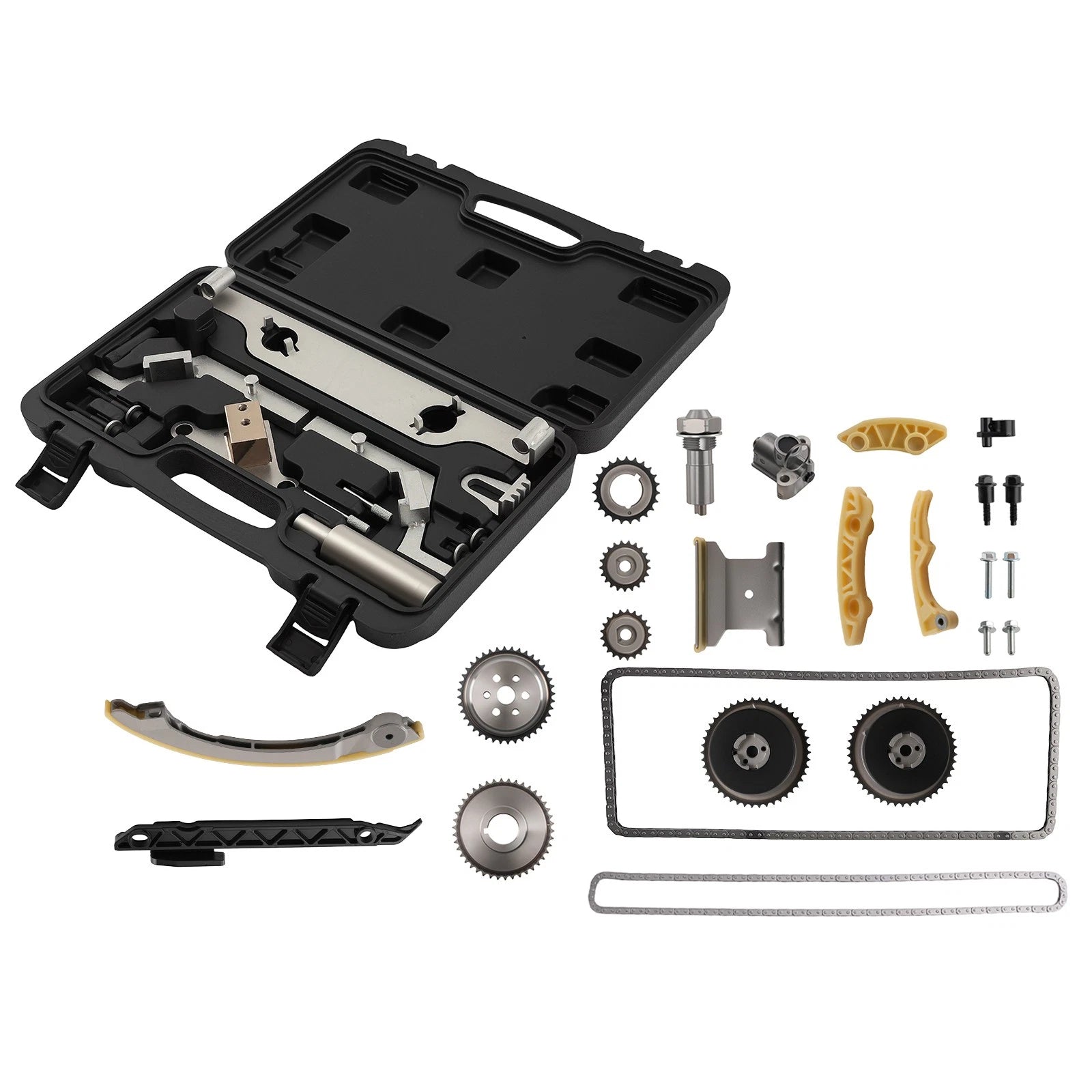 Engine Timing Chain Kit w/Tools for Buick Chevy 2.4L (2011–2017) 05636413
