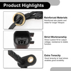 ABS Wheel Speed Sensor Kit for Dodge Caliber 2007-2012 1 x Front Left