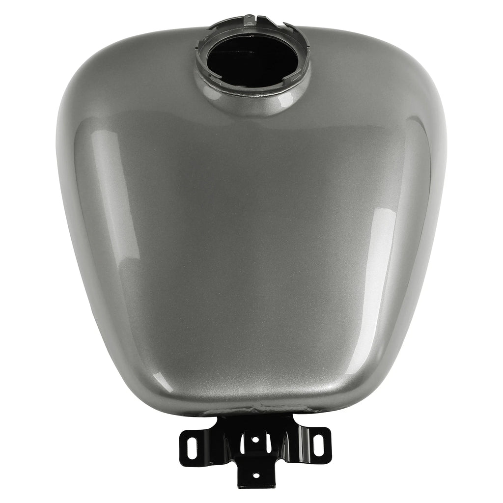 6 Gallon Fuel Gas Tank for Harley Road Glide (2008–2024) Billet Silver/Vivid Black