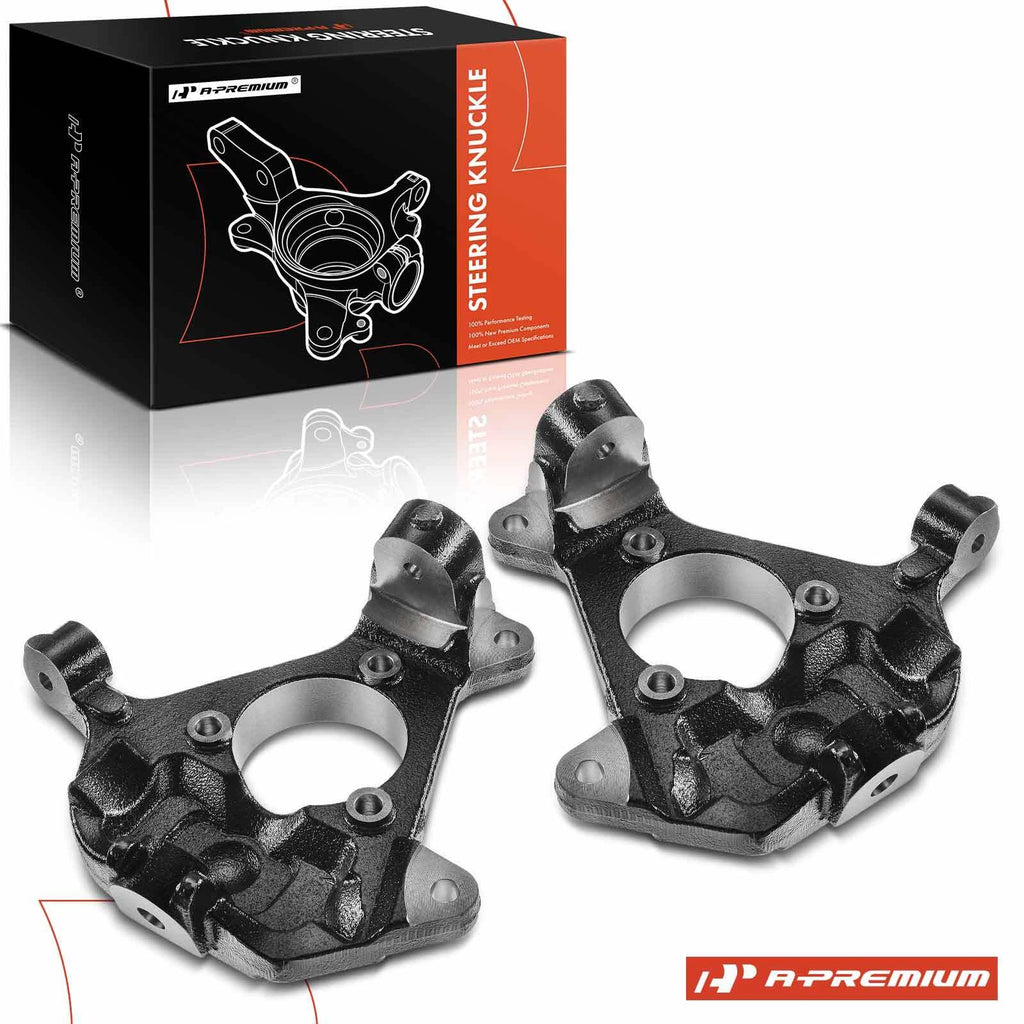 Pair Front Steering Knuckle for Chevy Silverado GMC Sierra 1500 (1999–2006)