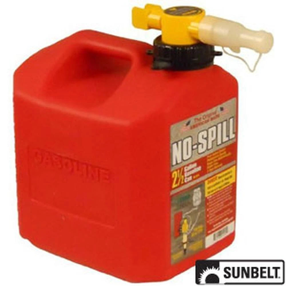 2.5 Gallon No-Spill Fuel Can for CARB Compliant Vehicles (B1NS1405)