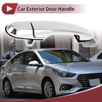 Car Door Handle Grip for Hyundai Tucson (2016–2023) No. 836502E010 Silver Tone