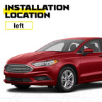 Fog Light Lamp Cover Bezel Grille for Ford Fusion (2017–2018)