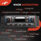 A/C Climate Control Module for Chevrolet Corvette