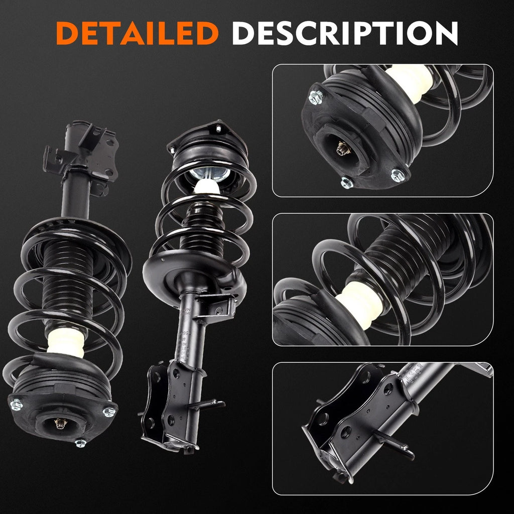 10pcs Front Quick Struts Control Arms Tie Rods Kit for Nissan Sentra (2007–2012)