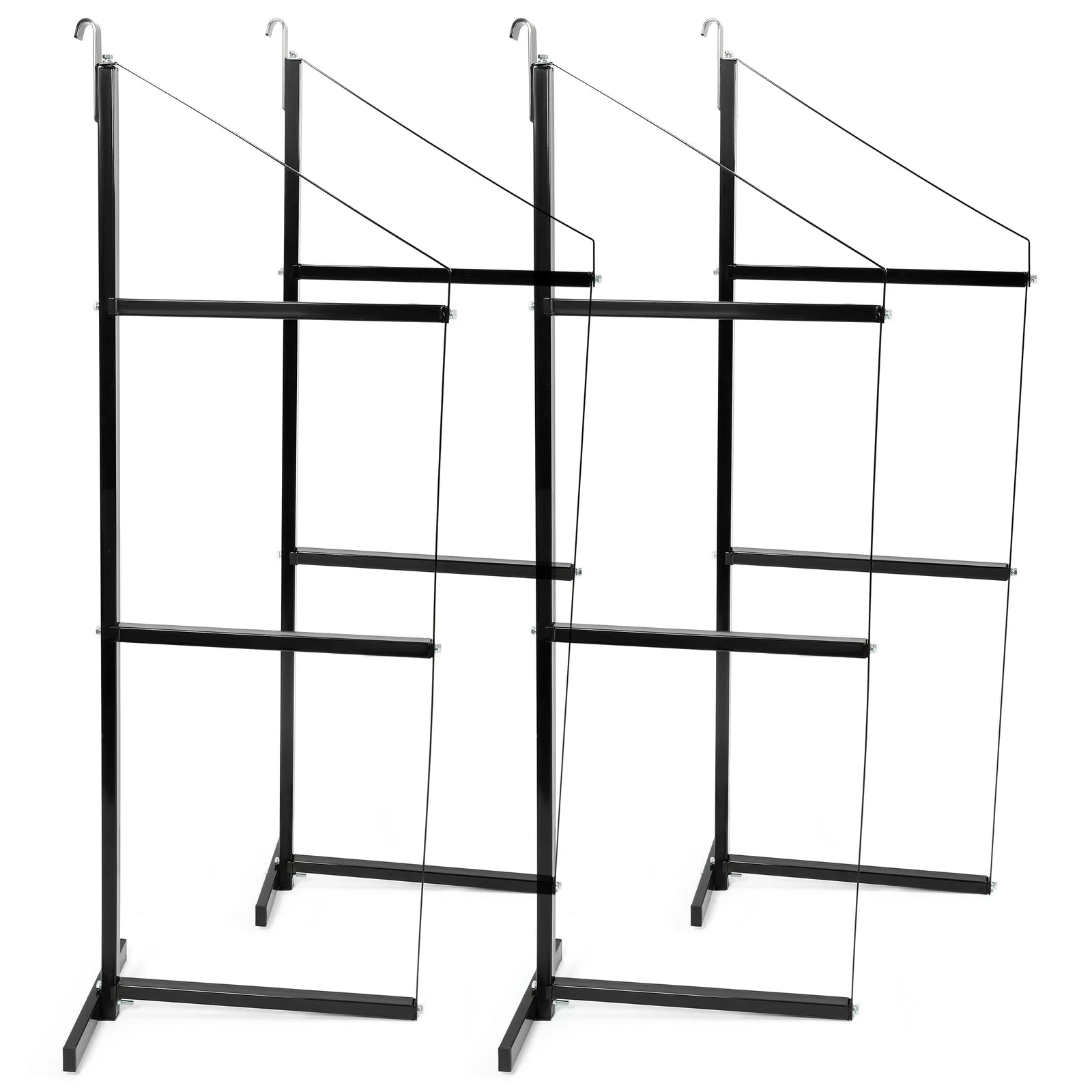 Set of 4 Cargo Shipping Container Shelving Brackets 22" D x 60" H