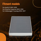 Cabin Air Filter for Audi Q7, Porsche Cayenne, VW Touareg (2007–2015)
