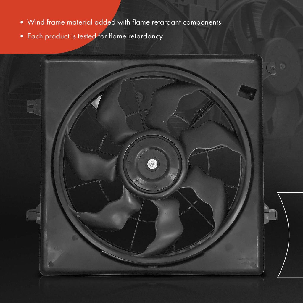 Cooling Fan Assembly with Shroud for Kia Sorento (2016-2018)