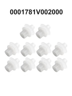 Rear Bumper Clips 10 x for Smart Fortwo City Coupé Cabrio
