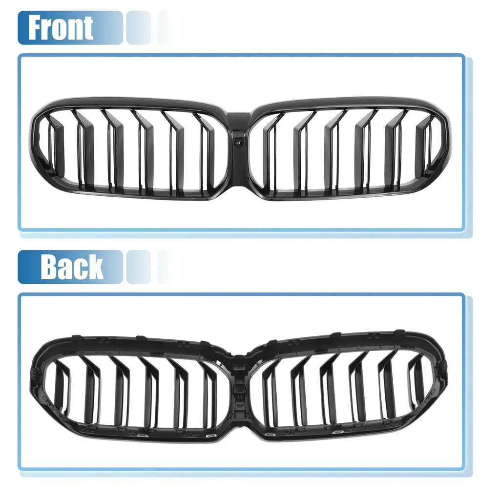 Front Hood Bumper Grille Double Slat for BMW 530i xDrive 540i M5 G30