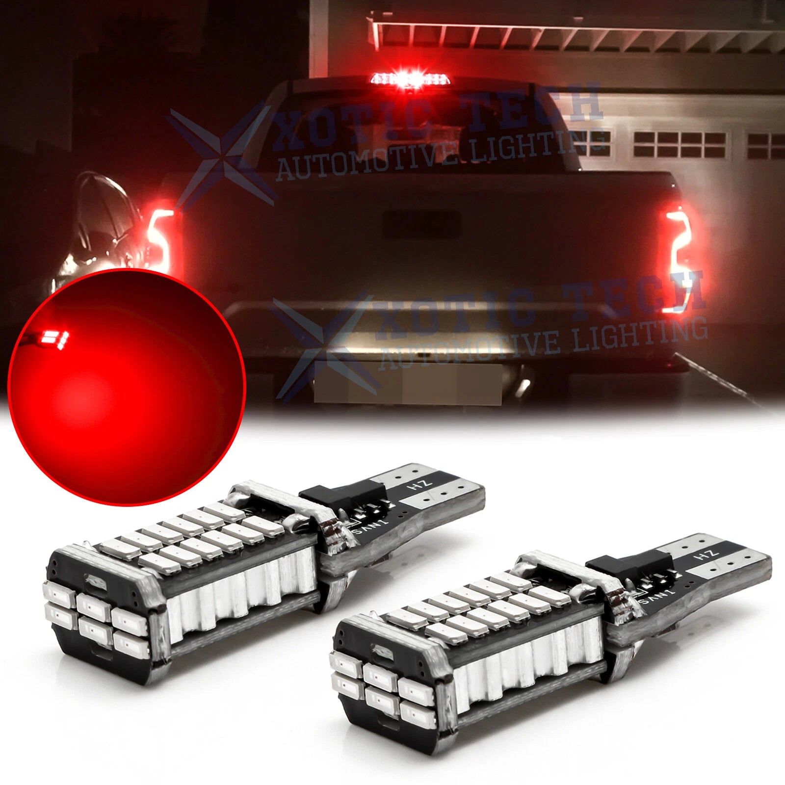 LED 3rd Brake Stop Light Bulbs for Dodge Ram 1500/2500 (2011–2020)
