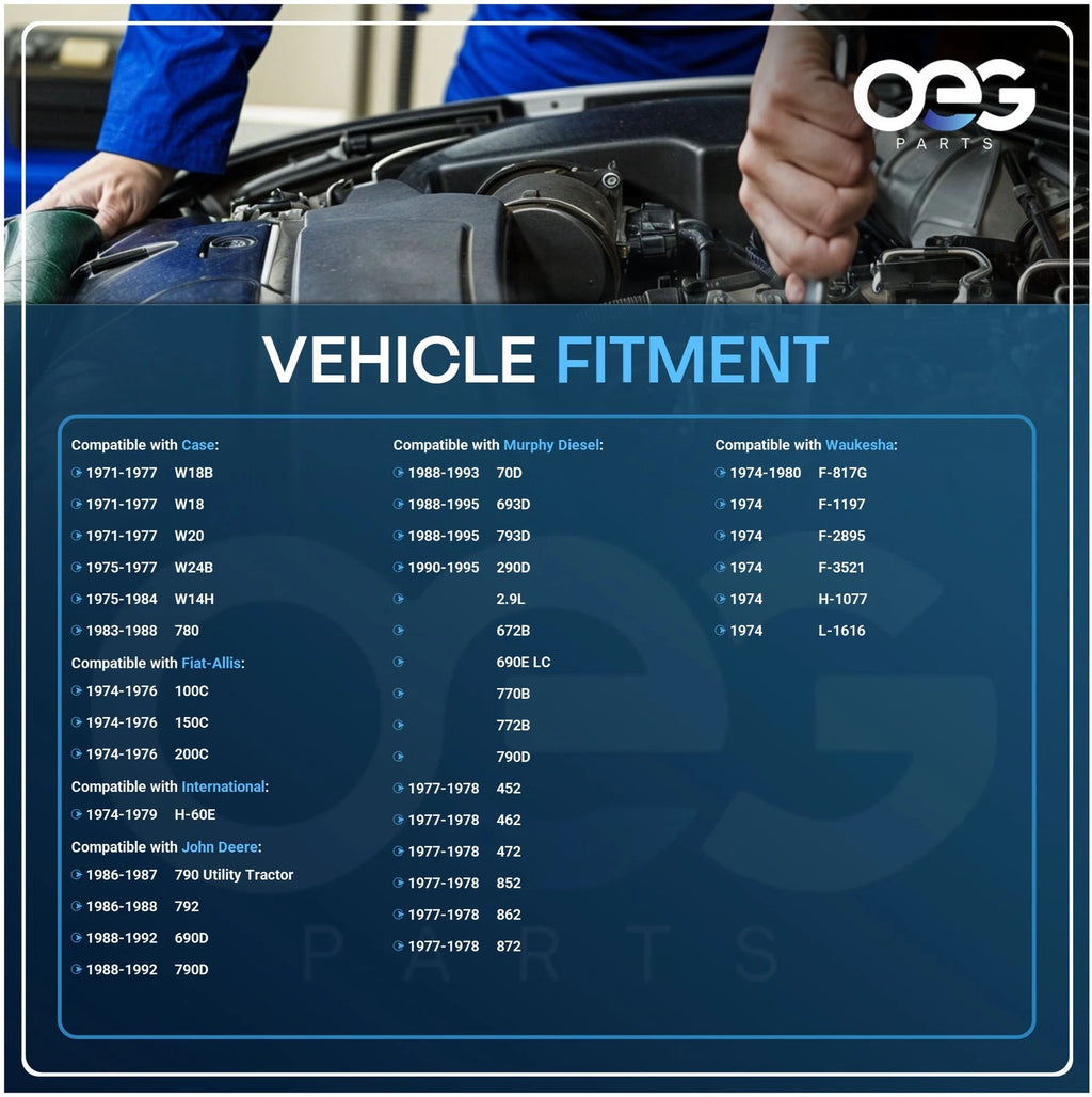 Alternator for John Deere 6466A/D/T (Multiple Years)
