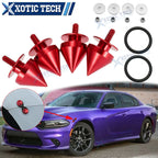 Red Exterior Bumper & Trunk Quick Release Fastener for Dodge Charger Challenger (2006–2023)