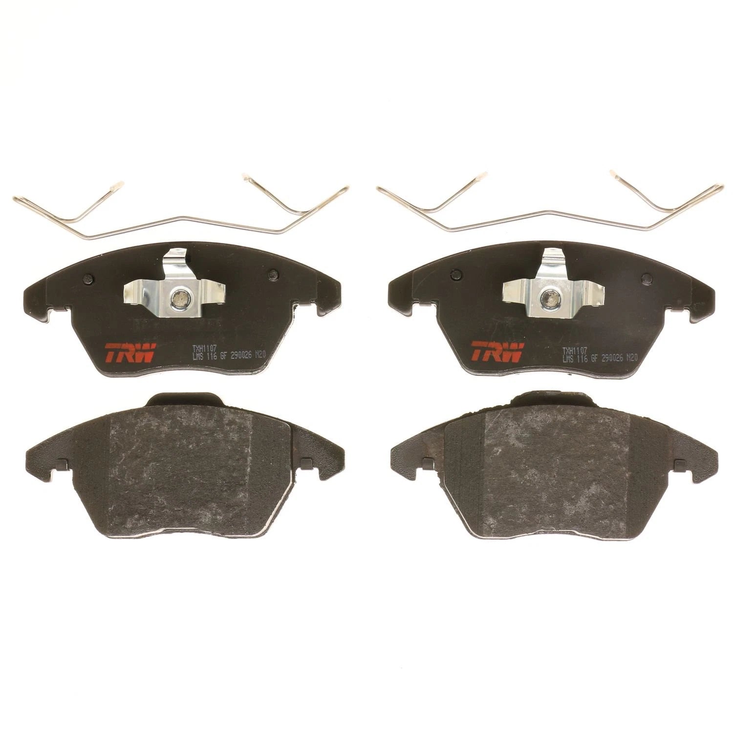 Set of 4 Disc Brake Pads for Volkswagen Jetta (2010–2018)