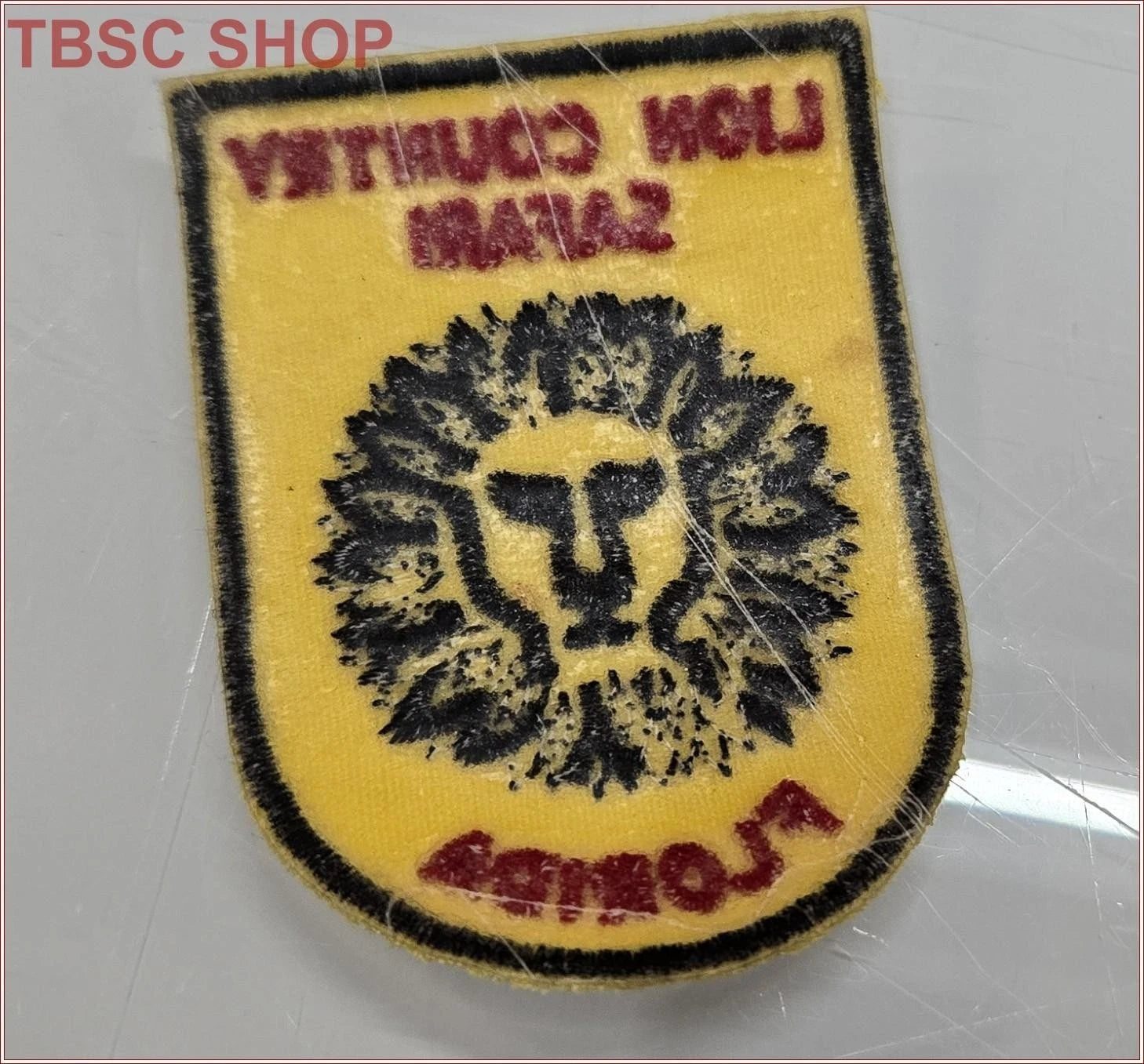 Lion Country Safari Vintage Tourist Badge Patch