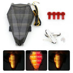 Integrated LED TailLight Turn Signals for Yamaha YZF 600 R6 (2006–2016) Smoke