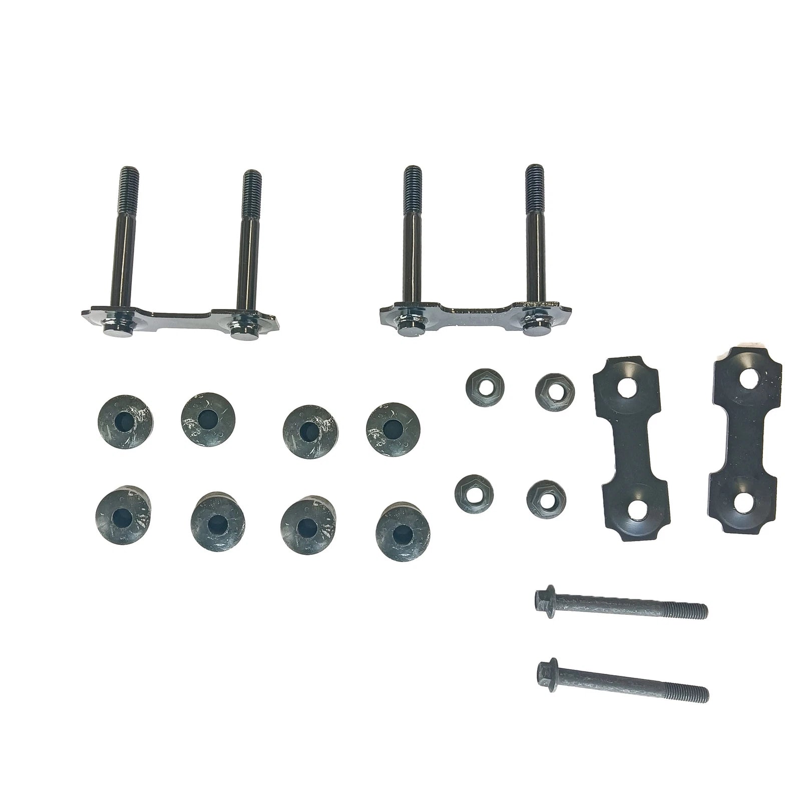 Leaf Spring Mounting Shackles U-Bolts Kit for Ford Mustang (1967-1973)