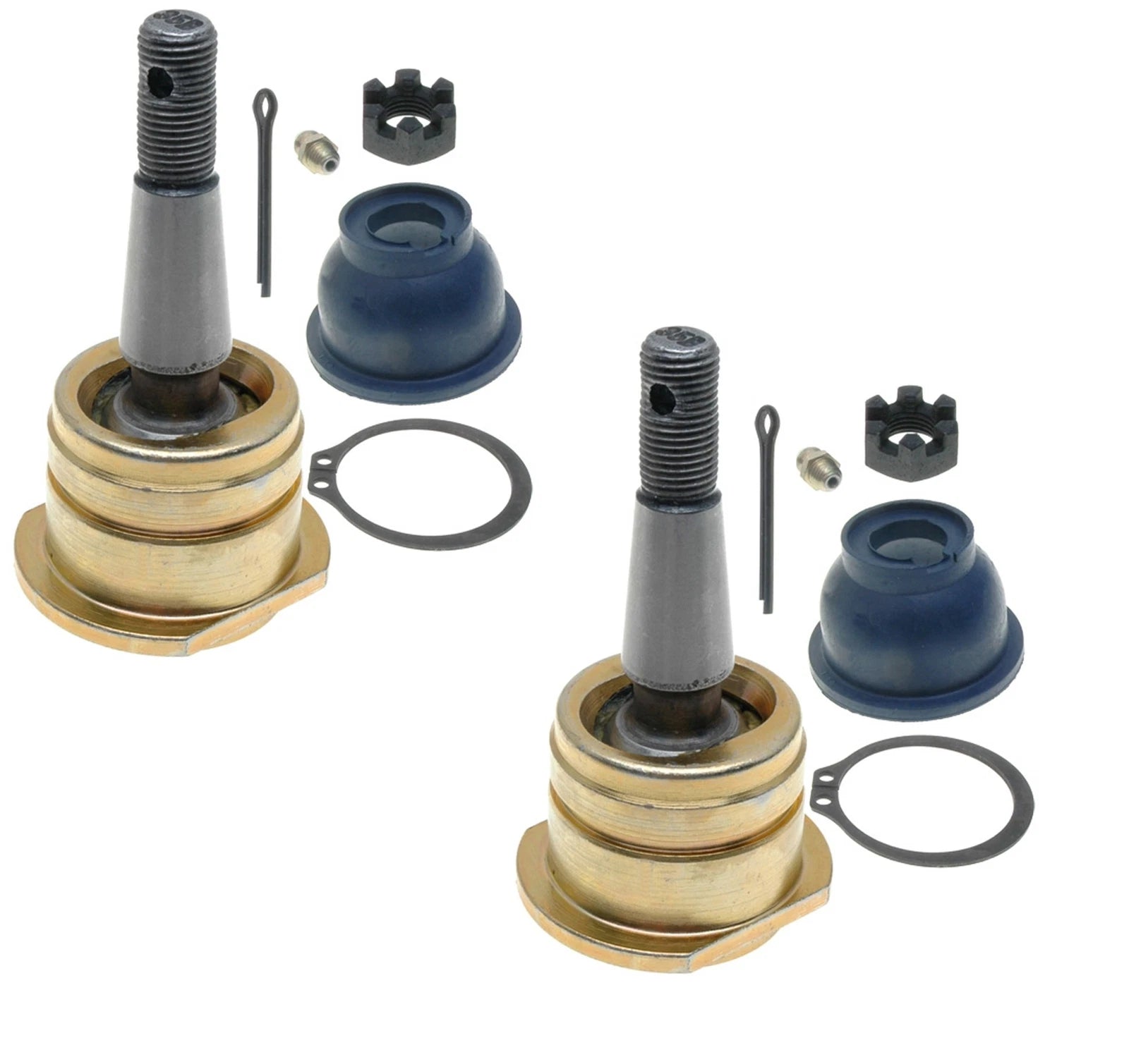 Set of 2 Front Upper Suspension Ball Joints for Cadillac Chevy GMC