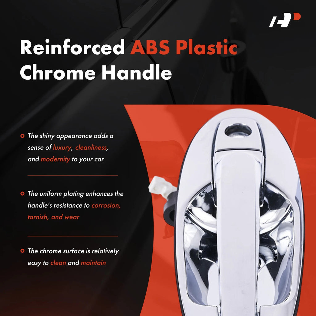 Front Left Exterior Door Handle for Hyundai Sonata (2002-2005)