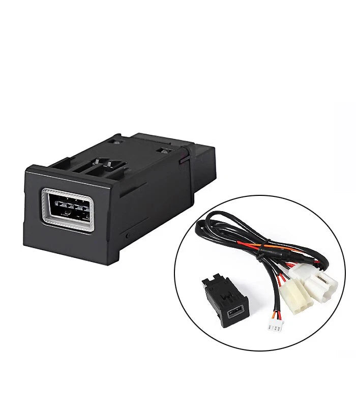 USB-A QC3.0 Fast Charger Upgrade Kit for VW Caravelle Transporter Multivan (2015–2024)