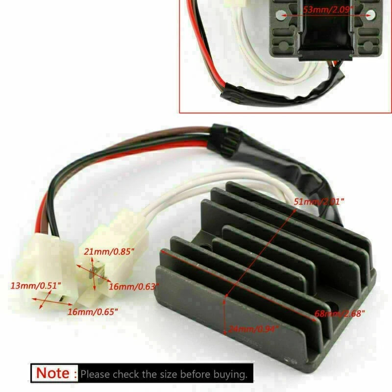 Voltage Rectifier Regulator for Yamaha Exciter SR185 TZR/RZ/SR125 RD125LC (1985–1999)