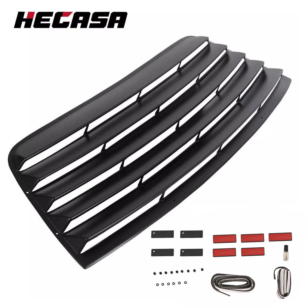 Rear Window Scoop Louver Sun Shade Cover for Dodge Challenger (2008–2023)