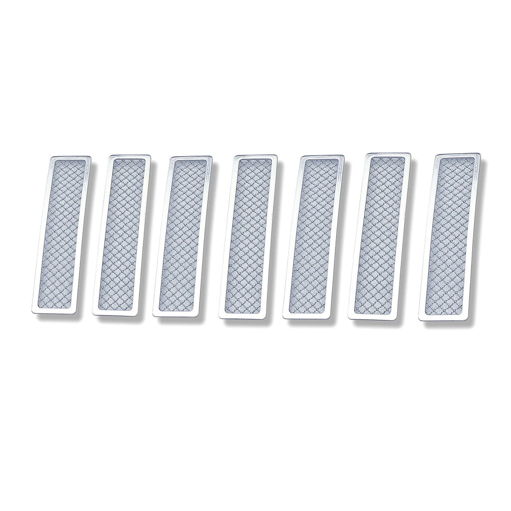 Stainless Mesh Grille Insert for Jeep Liberty (2008–2011)
