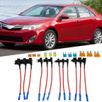 Fuse Kit Set of 4 Circuit Adapters for Trucks, Boats, Cars