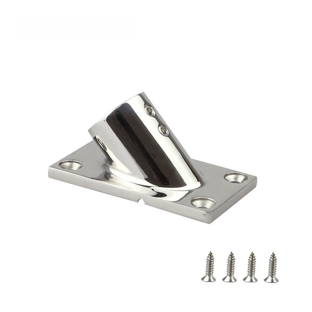 Hand Rail Installation Base for Boat (316 Stainless Steel, 22mm, 25mm)