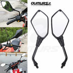 M10 10mm Universal Motorcycle Rearview Side Mirrors for Honda