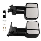 Front Manual Towing Mirrors for GMC C1500 C2500 C3500 (1988–2001) GM24L GM24R