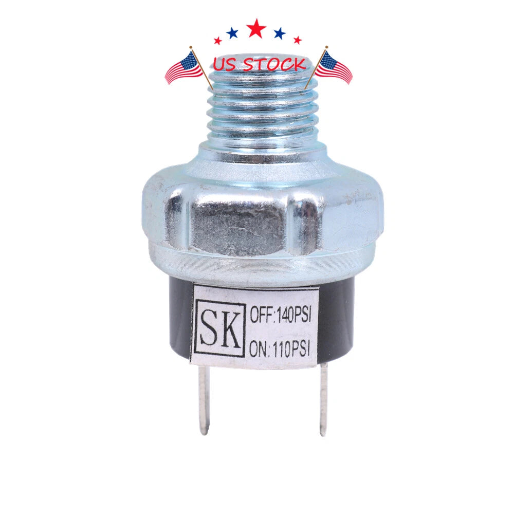 Air Pressure Switch for Train Horn (110-140 PSI, 12V/24V)