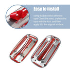 1 Pair Exterior Door Handle Cover for Chevrolet Tahoe (2000–2006) 1 Keyhole
