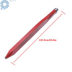 49" Hay Bale Spear for Skid Steer Loaders (4500 lbs Capacity)