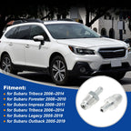 2X PCV Valve for Subaru Tribeca Forester Impreza Legacy Outback (2005–2014) 045-0476