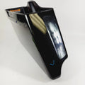 Left Extended Saddlebag for Harley CVO Street Glide (2017) - Dark Slate/Arctic Black