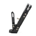 Stainless Steel Adjustable Kickstand for Motorcycles - Non-Slip Side Support