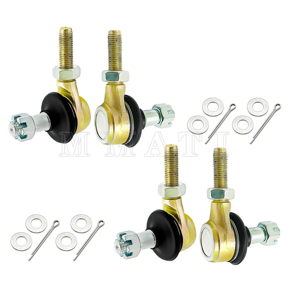 Set of 2 Heavy Duty Chromoly Tie Rod Ends for Yamaha Banshee 350 (1987–2006)