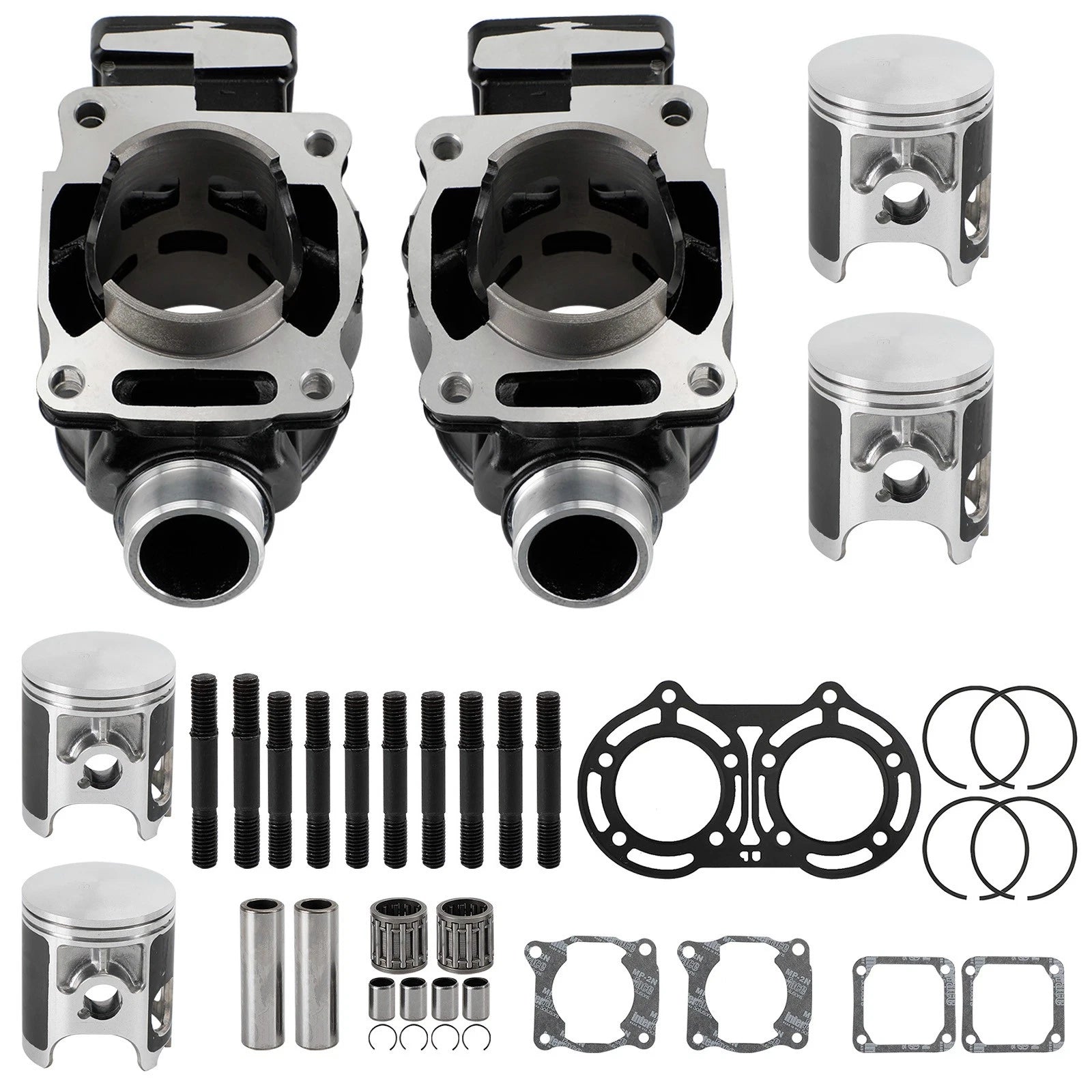 Head Studs for Yamaha Banshee 350 (1987–2006) - 64mm, Set of 4