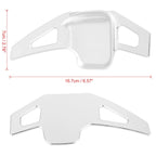 Pair Silver Tone Steering Wheel Shift Paddle for BMW F22 F23 F30 F31 F33 F34 (2012–2019)