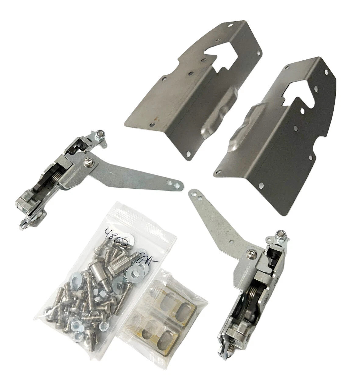 Bolt-In Bear Claw Door Latches Kit for 1948-1952 Ford Truck Stock Handles