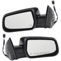 Set of 2 Heated Mirrors for Chevrolet Equinox (2010–2017) Paintable OE Replacement