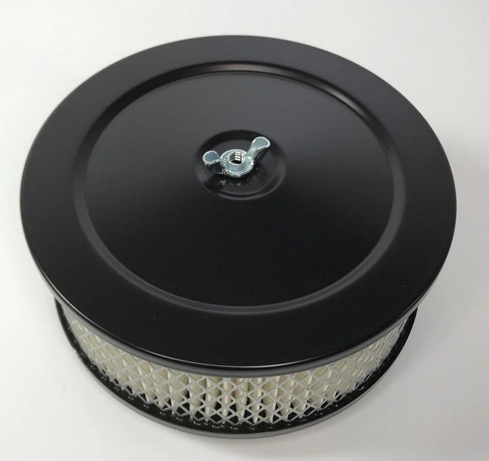 Air Cleaner Assembly 6-3/8in Replacement for Black 4 Barrel Carb (Universal)