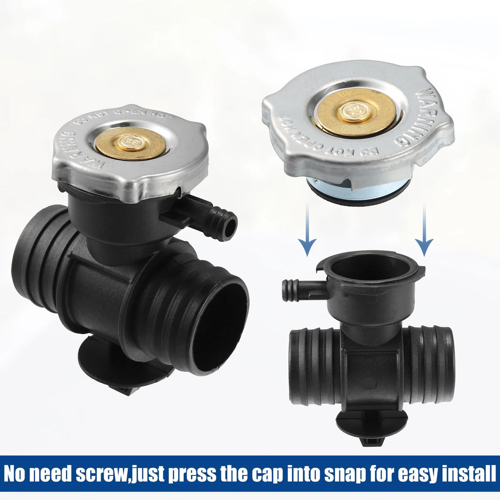 Set of 1 Radiator Coolant Filler Neck with Cap for Dodge Durango 
