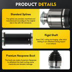 CV Axle Shaft Assembly for Kia Sedona (2015–2021) Front Passenger Side