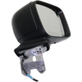 Set of 2 Mirrors for Jeep Renegade (2015–2018) Black