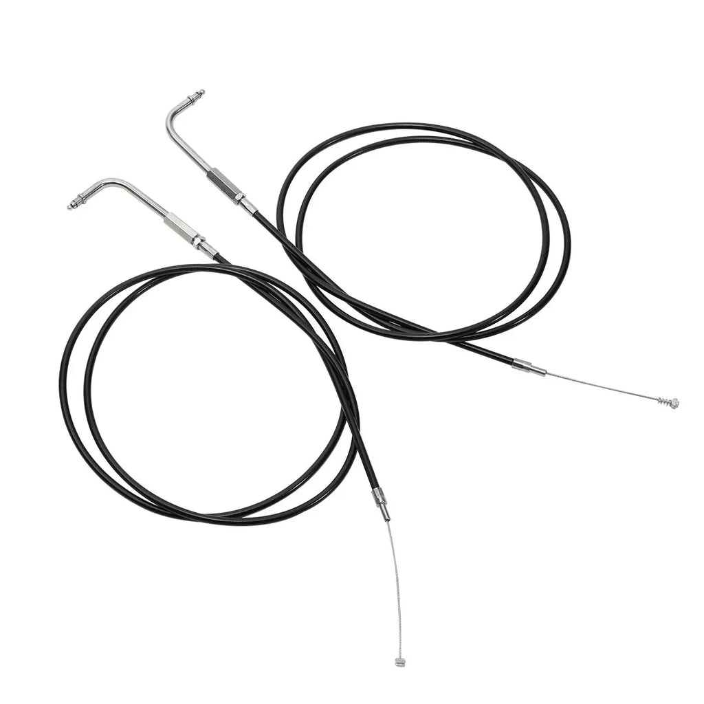 Throttle Cables 63in 160cm for Harley Sportster XL883 XL1200 Super Low Custom