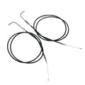 Throttle Cables 63in 160cm for Harley Sportster XL883 XL1200 Super Low Custom